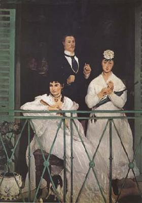 Edouard Manet The Balcony (mk09) France oil painting art